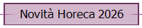 Novità Horeca 2026